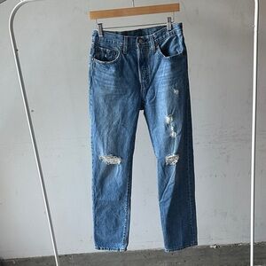 Levi’s Premium Distressed 501 Jeans